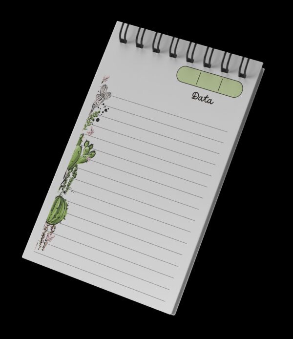 Bloquinho de notas Suculentas A6 - Imagem 2