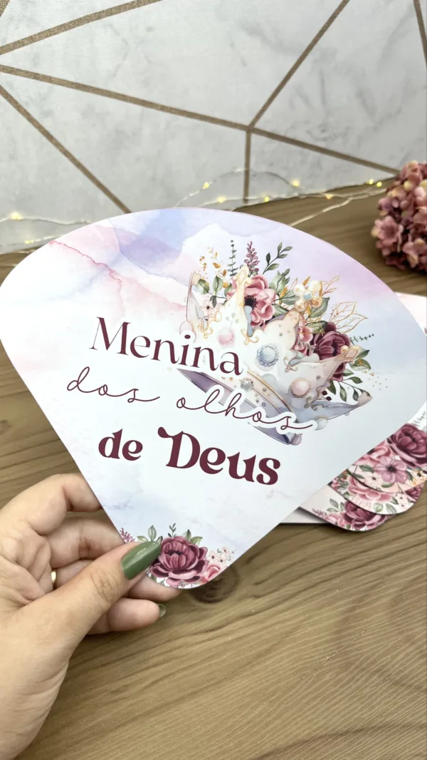 Leque Mulher Virtuosa 10un - Imagem 4