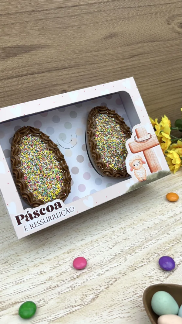 Embalagem para 2 Ovos de Páscoa