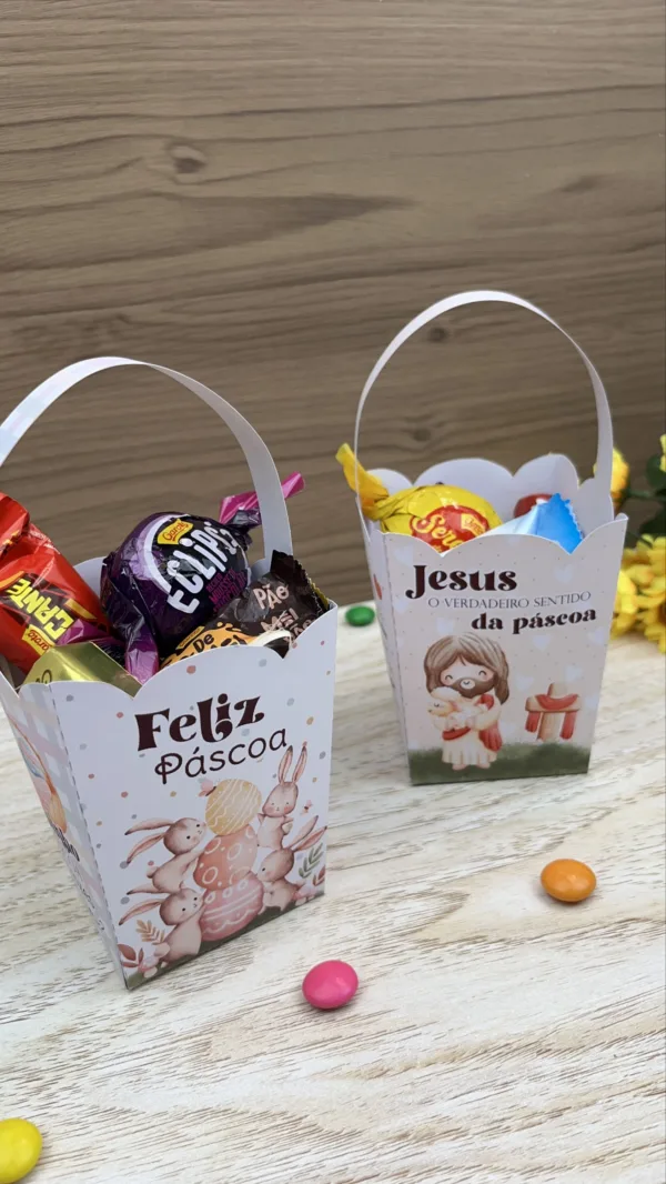 Cestinha de Páscoa