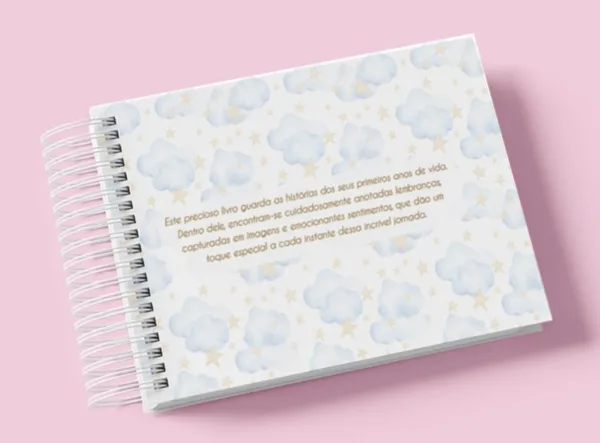 Livro do Bebê Rosa 1 Menina - Imagem 2