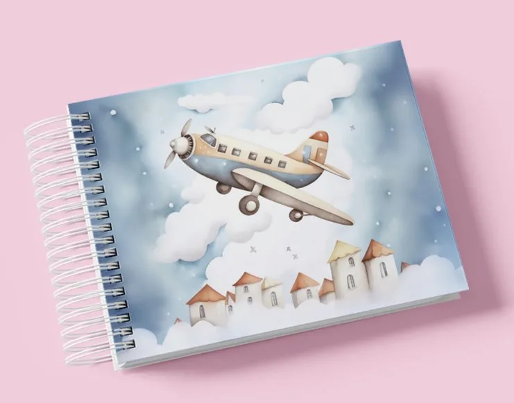 Livro do Bebê Avião Menino