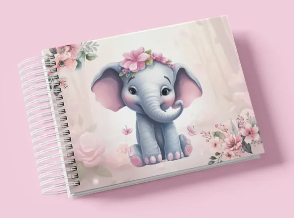 Livro do Bebê Elefantinha Menina