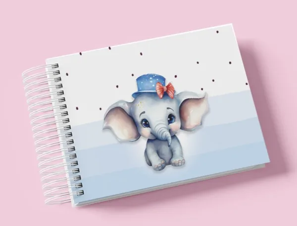 Livro do Bebê Elefantinho Menino