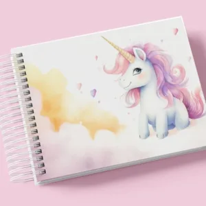 Livro do Bebê Unicórnio Menina