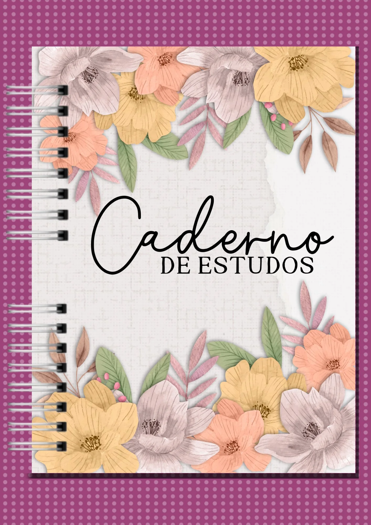 Caderno Pautado Universitário