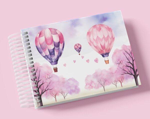 Livro do bebê balões menina