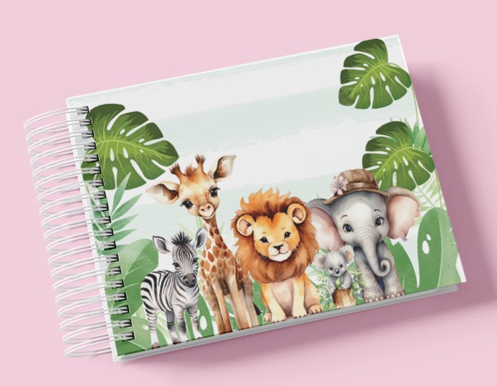Livro do Bebê Safari menino