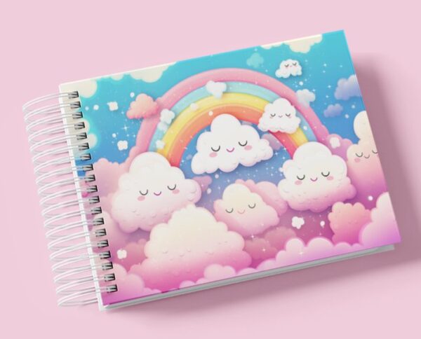 Livro do bebê Chuva de amor menina