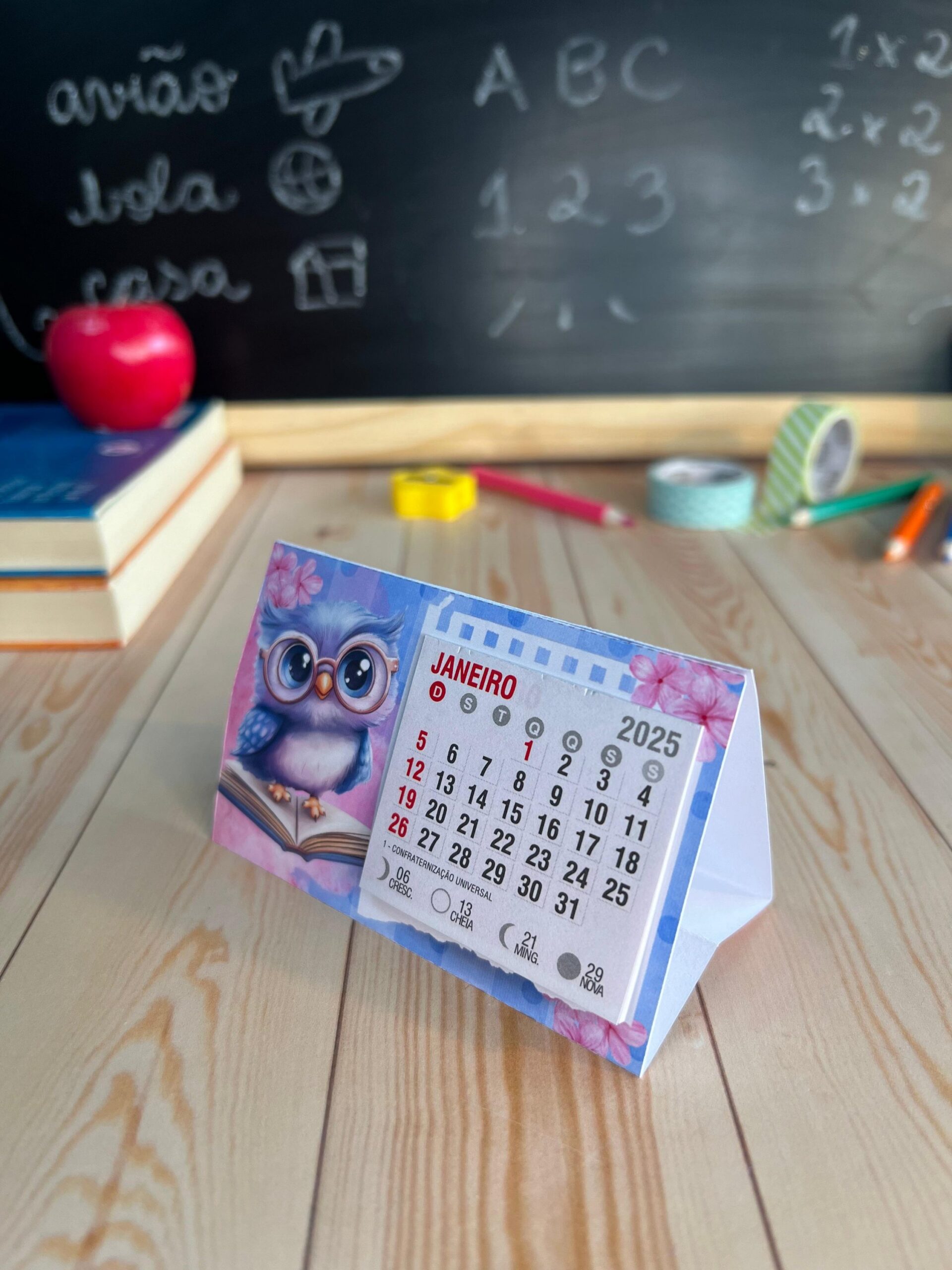 Kit Mini Calendário Dia dos Professores 2
