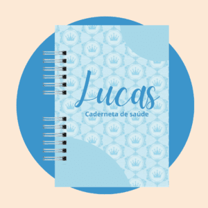 Caderno de Saúde Blue 2 Menino