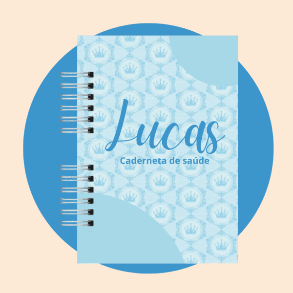 Caderno de Saúde Blue 2 Menino