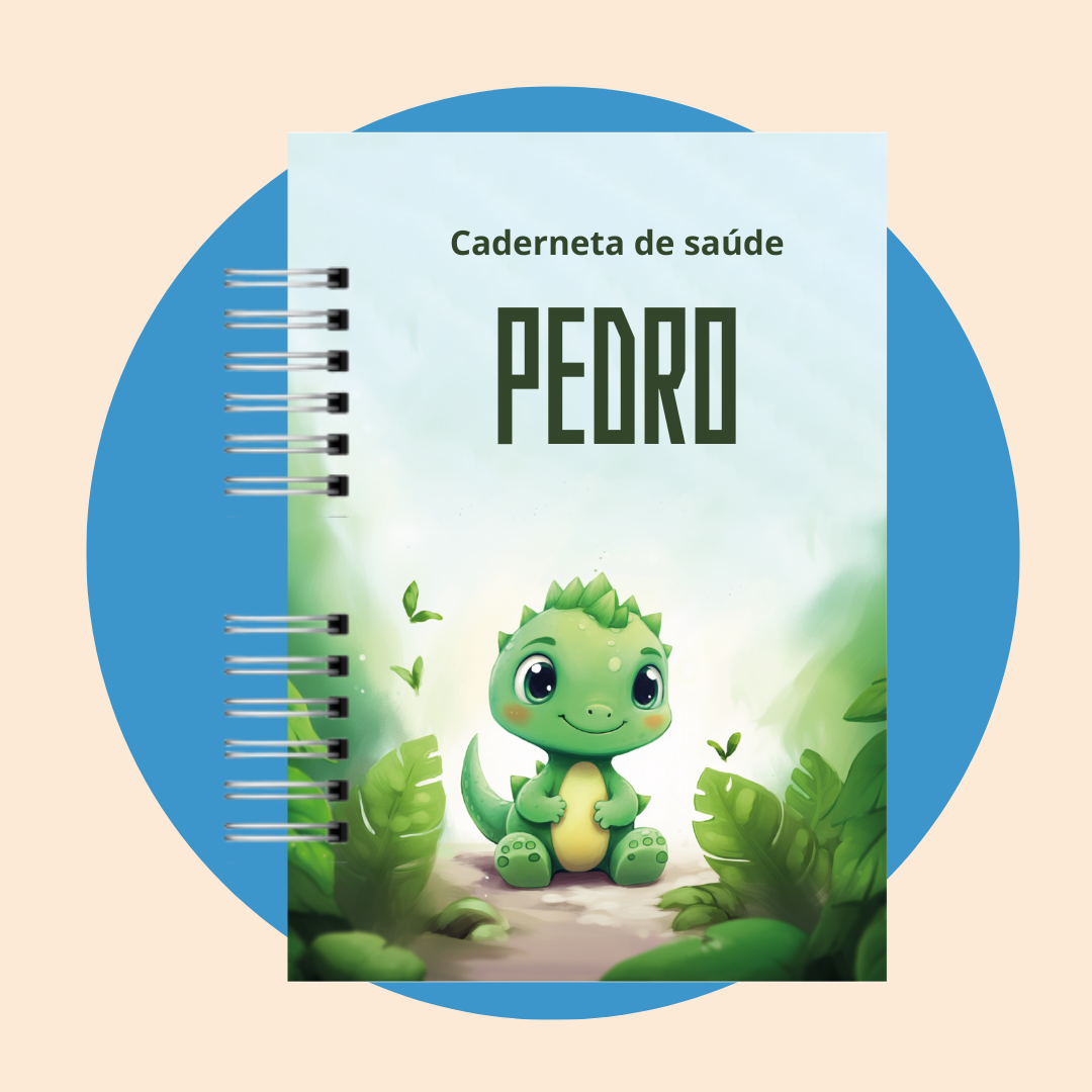 Caderneta de Saúde Dino Menino
