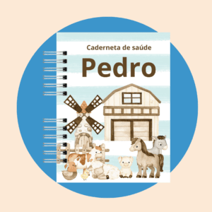 Caderneta de Saúde Fazendinha Menino