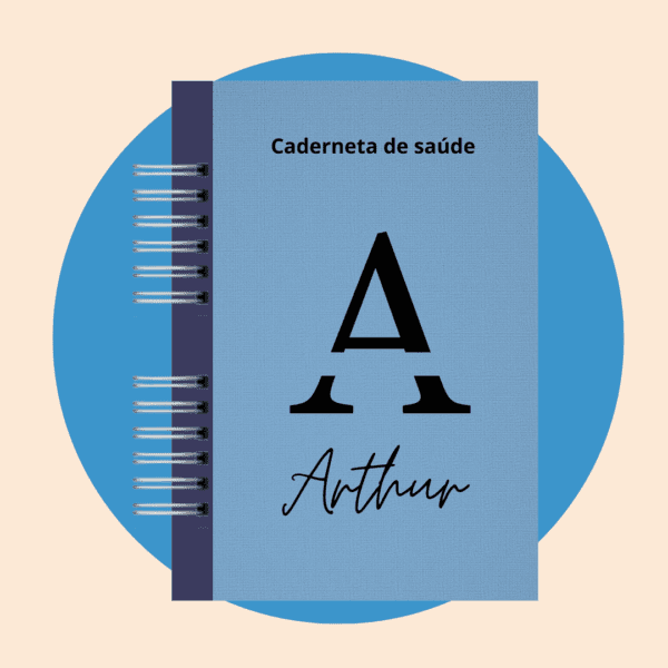 Caderneta de Saúde Alfabeto Menino